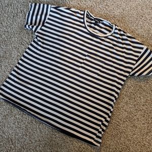 Torrid striped pocket tee